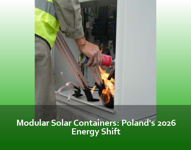Modular Solar Containers: Poland's 2026 Energy Shift
